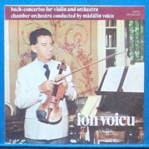 Ion Voicu, Bach violin concertos