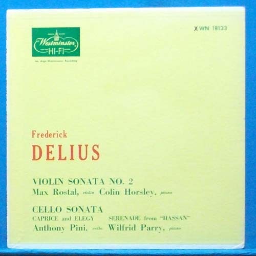 Rostal/Pini, Delius violin/cello sonatas
