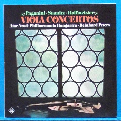 Atar Arad, Pagainini/Stamitz/Hoffmeister viola sonata/concertos