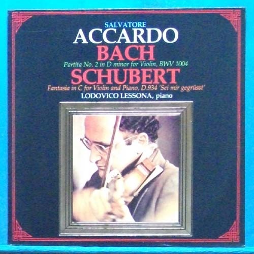 Accardo, Bach/Schubert violin pierces