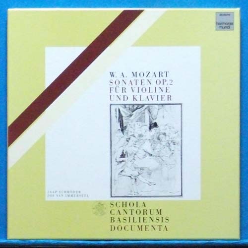 Schroder, Mozart violin sonatas Op.2 2LP&#039;s