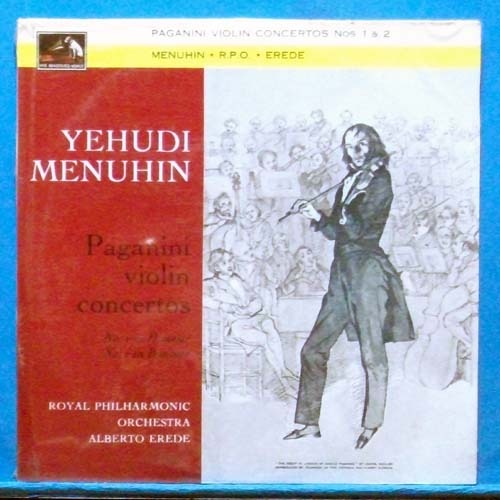 Menuhin, Paganini violin concertos (미개봉)