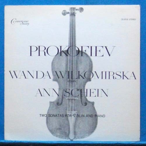 Wilkomirska, Prokofiev violin sonatas