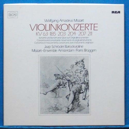 Schroder, Mozart concertante and concerts for violin 2LP&#039;s