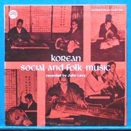 Korean social and folk music (미국 제작반 모노)