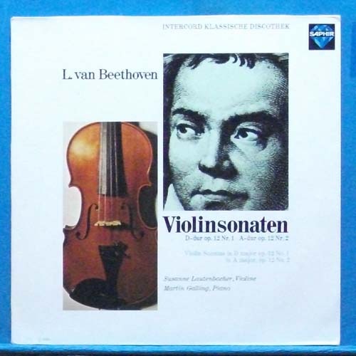 Lautenbacher, Beethoven violin sonatas No.1&amp;2