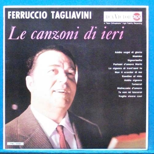 Ferruccio Tagliavini (le canzoni di Ieri) 물망초/마마 (이태리 모노 초반)