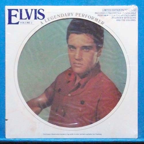 Elvis Presley (limited edition picture disc) 초반 미개봉