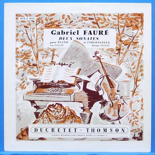 Guy Fallot, Faure cello sonates (프랑스 초반)