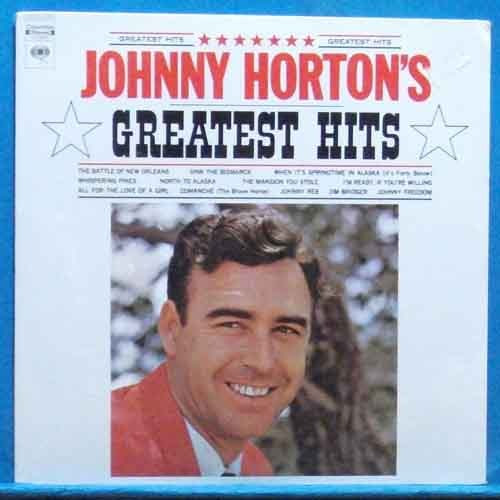 Johnny Horton greatest hits (재반 미개봉)