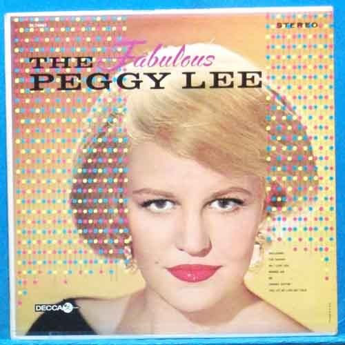 the fabulous Peggy Lee (Johnny guitar) 미국 Decca 모노 초반