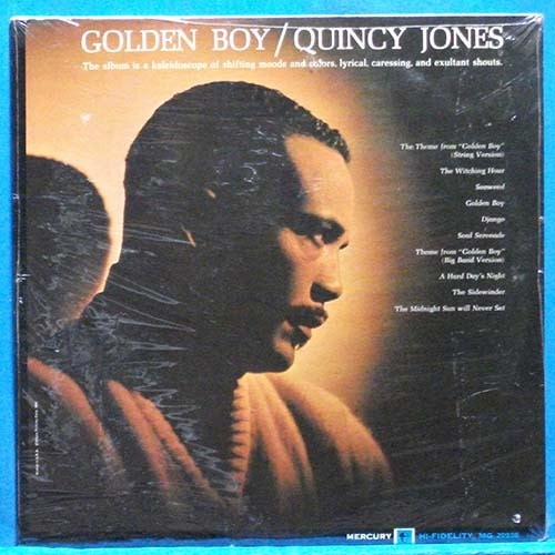 Quincy Jones (golden boy) 미국 Mercury 모노 초반 미개봉