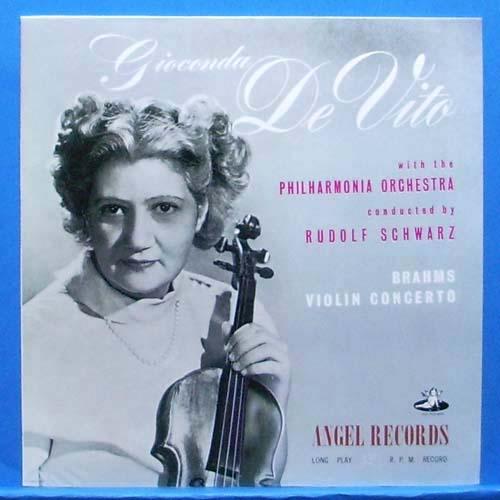 de Vito, Brahms violin concerto