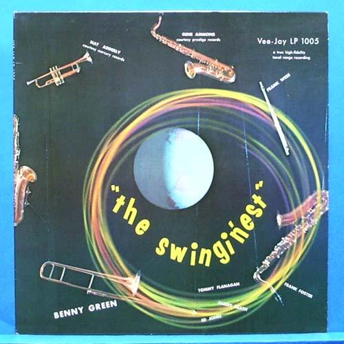 the Swingin&#039;est (Gene Ammons/Benny Green/Nat Adderley/Tommy Flanagan...) 미국 Vee-Jay 재반