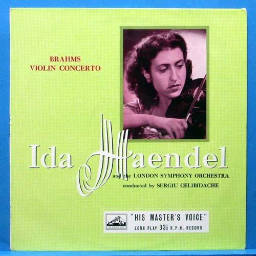 Ida Haendel, Brahms violin concerto 초반