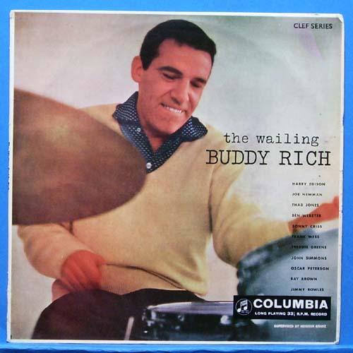the wailing Buddy Rich (영국 Columbia 초반)