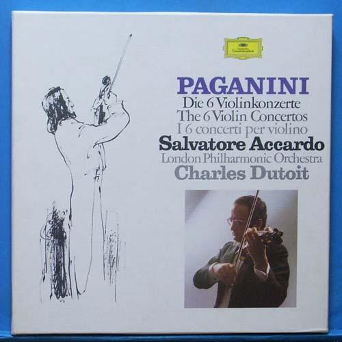 Acardo, Paganini 6 Violin Concertos 5LP&#039;s