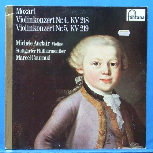 Auclair, Mozart violin concertos