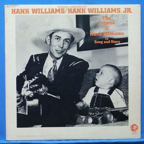 Hank Williams/Hank Williams, Jr. 2LP&#039;s