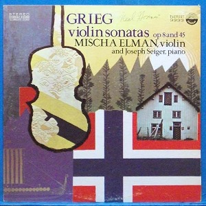 Elman, Grieg violin sonatas (미국 Everest)