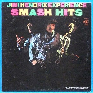 Jimi Hendrix  Experience smash hits (미국반, 포스터 있슴)