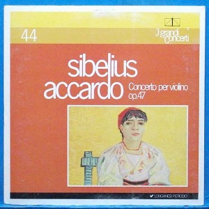 Accardo, Sibelius violin concerto (이태리)