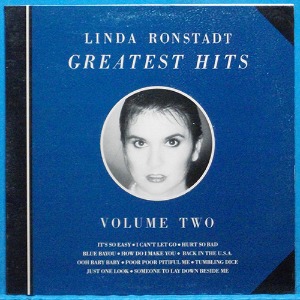 Linda Ronstadt greatest hits Vol.2 (It&#039;s so easy) 미국 초반