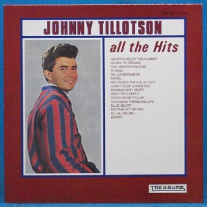 Johnny Tillotson all the hits (영국반 스테레오)