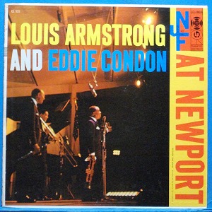 Louis Armstrong and Eddie Condon at Newport (미국 Columbia 초반)