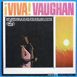 Sarah Vaughan (Viva! Vaughan) 미국 Mercury 모노 초반