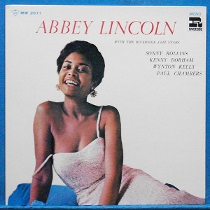 Abbey Lincoln with the Riverside jazz stars (일본 Nippon Grammophon 모노)