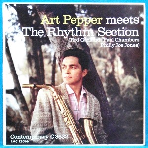 Art Pepper meets the Rhythm Section (Red Garland/Paul Chambers/Philly Joe Jones) 영국 모노 초반