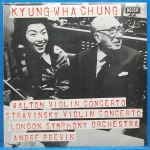 정경화, Walton/Stravinsky violin concertos (영국 Decca  스테레오 초반)