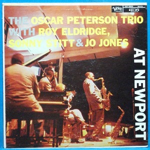 the Oscar Peterson Trio with Roy Eldridge/Sonny Stitt/Jo Jones (미국 Verve Clef 모노 초반)