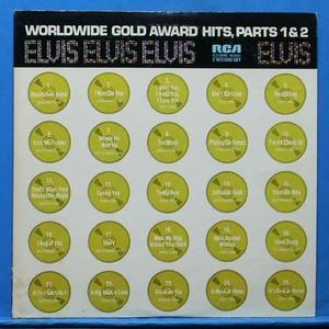 Elvis gold award hits parts 1 &amp; 2 2LP&#039;s