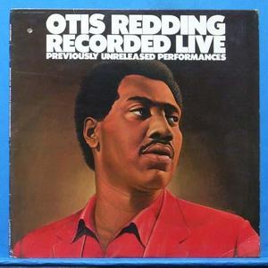 Otis Redding recorded live