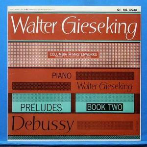 Gieseking, Debussy preludes book II