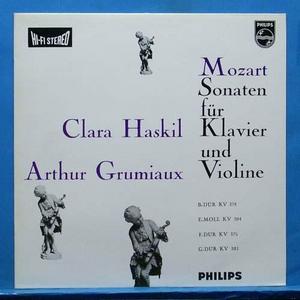 Grumiaux/Haskil, Mozart violin sonatas (1972년초반)