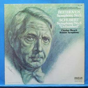 Munch, Beethoven/Schubert 교향곡