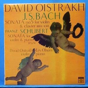 Oistrakh, Bach/Schubert violin sonatas