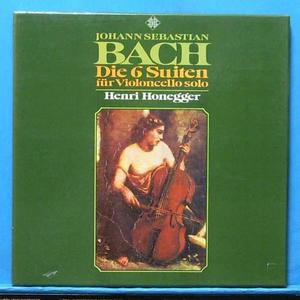 Henry Honegger, Bach solo cello 3LP&#039;s 