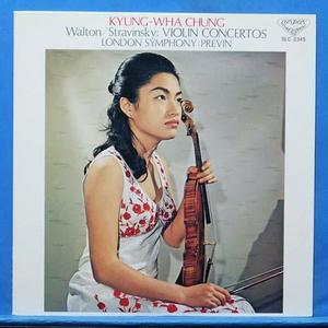 정경화, Walton/Stravinsky violin concertos