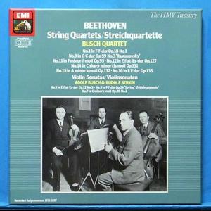 Busch Quartet, Beethoven string quartets 4LP&#039;s