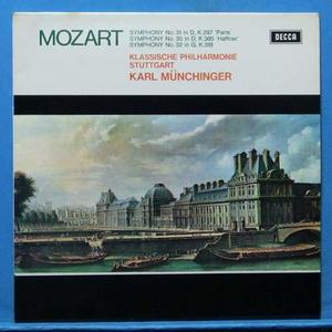 Muenchinger, Mozart 교향곡 초반