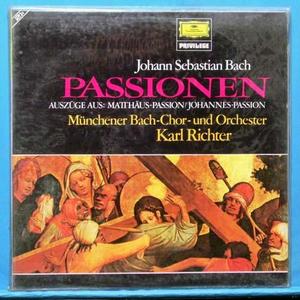 Richter, Bach 마태/요한 수난곡 발췌곡 2LP&#039;s (미개봉)