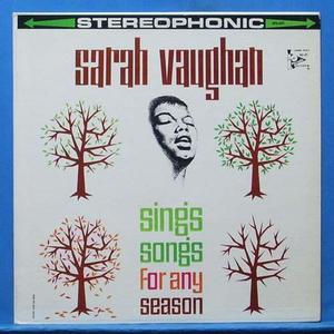 Sarah Vaughan (sings songs for any season)