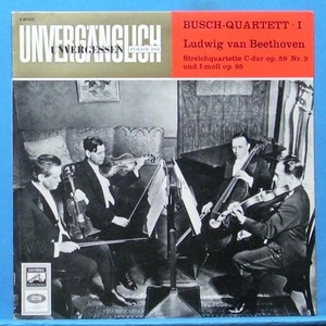 Busch-Quartett I, Beethoven quartets