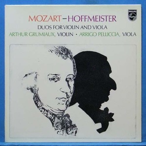 Grumiaux/Pelliccia, Mozart duos for violin and viola