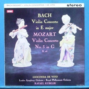 de Vito, Bach/Mozart violin concertos