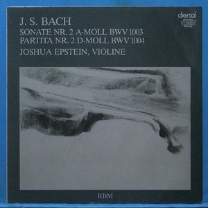 Joshua Epstein, Bach 솔로 바이올린